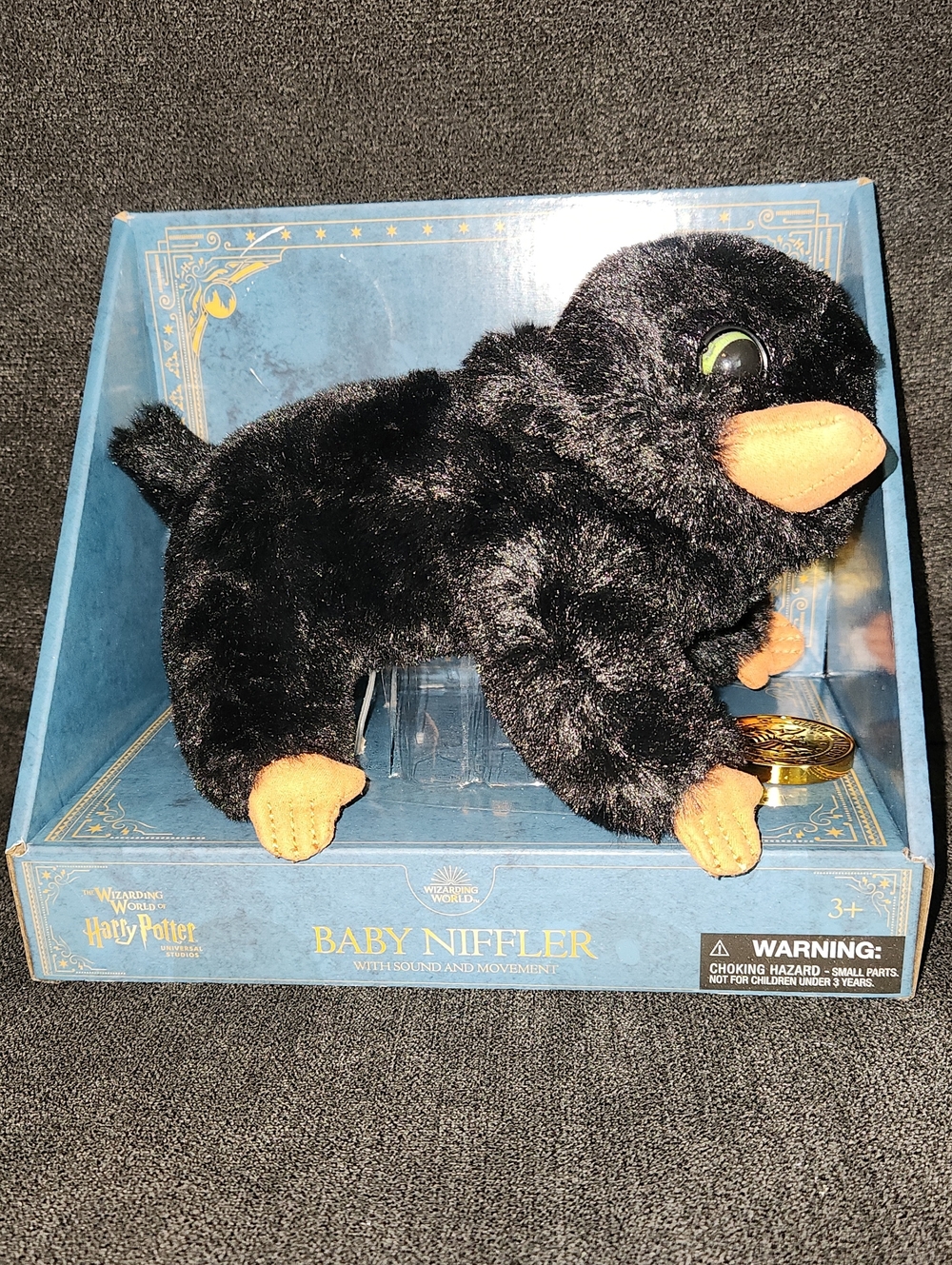 Warner Bros. Harry Potter Baby Niffler Interactive Shoulder Pet Plush